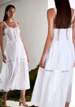 New Charo Ruiz Dafelle Long Dress White