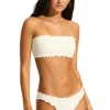 Best Seafolly Daydreamer Bandeau Bikini Vanilla