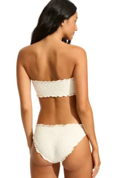 Best Seafolly Daydreamer Bandeau Bikini Vanilla
