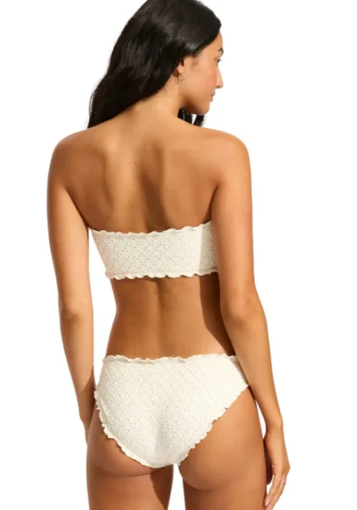 Best Seafolly Daydreamer Bandeau Bikini Vanilla