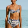 Hot Farm Rio Delicate Tapestry High Waisted Bikini