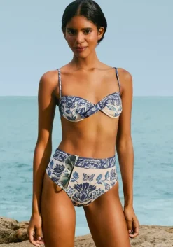 Hot Farm Rio Delicate Tapestry High Waisted Bikini