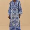 Clearance Farm Rio Delicate Tapestry Long Kaftan