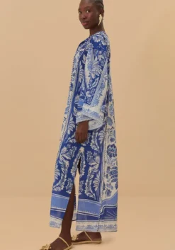 Clearance Farm Rio Delicate Tapestry Long Kaftan