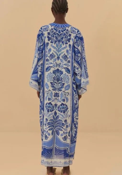 Clearance Farm Rio Delicate Tapestry Long Kaftan