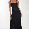 Outlet Charo Ruiz Devi Maxi Dress Black