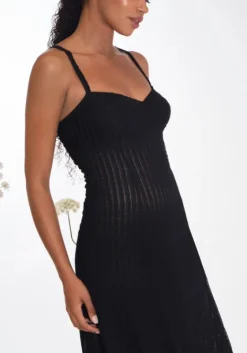 Outlet Charo Ruiz Devi Maxi Dress Black