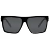 Discount Le Specs Dirty Magic Sunglasses Black Rubber