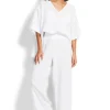 Sale Seafolly Double Cloth Pants White