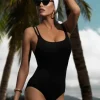Best JETS Swimwear Double Strap Swimsuit Black