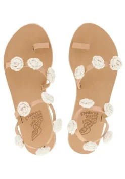 Clearance Ancient Greek Sandals Eleftheria Sandals Beige