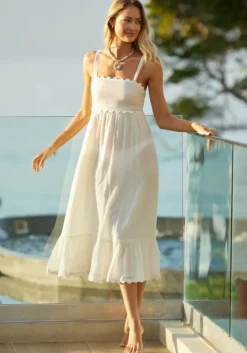 Online PQ Swim Emery Dress Ivory