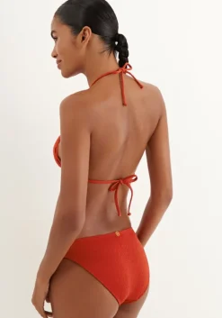 Discount Vix Swimwear Eyelet Naya Triangle Bikini Ruby