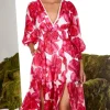 New Charo Ruiz Fata Long Dress White Blossom WhiteBlossom