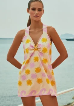 Clearance Sundress Felipa Mini Dress Print Praia