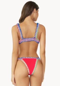 Clearance PQ Swim Ferrarini Triangle Bikini Red