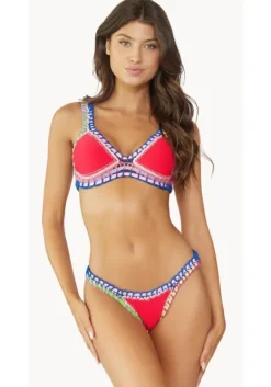 Clearance PQ Swim Ferrarini Triangle Bikini Red