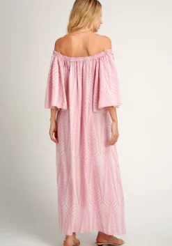 Sale Pearl & Caviar Finikas Off Shoulder Dress