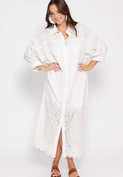 Clearance Sundress FloFlo Dress White