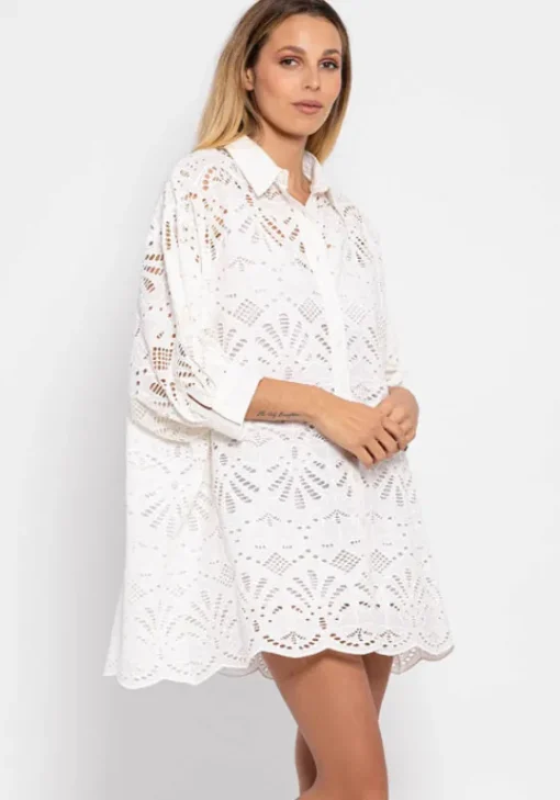 Outlet Sundress Florine Eyelet Dress
