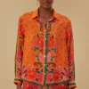 Online Farm Rio Fruit Garden Scarf Shirt