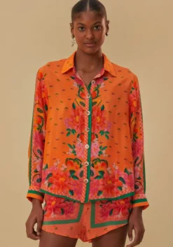 Online Farm Rio Fruit Garden Scarf Shirt