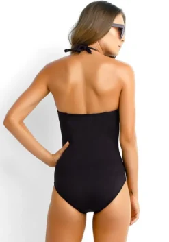 Hot Seafolly Goddess Twist Swimsuit Black