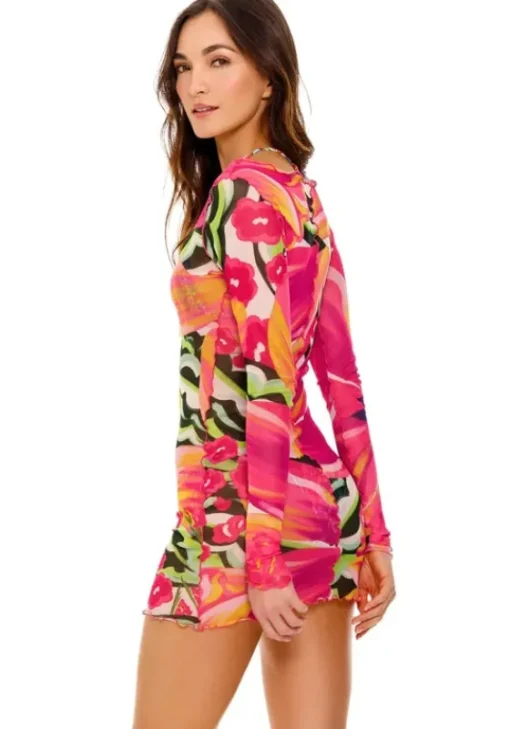 New Agua Bendita Hadley Dress Citrus