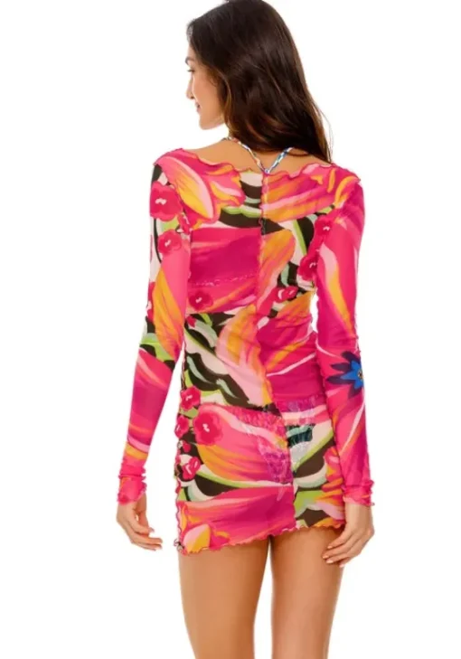 New Agua Bendita Hadley Dress Citrus