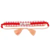 New De Siena Ibiza Beaded Resort Bracelet Orange