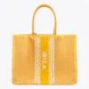 Best De Siena Ibiza Jute Tote Bag Yellow