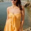 Discount Sundress Ilanila Playsuit Apricot