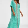 Fashion Pitusa Inca Abaya Kaftan Mint