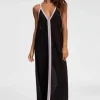 Online Pitusa Inca Maxi Sun Dress Black