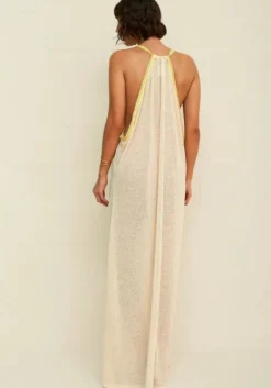 Sale Pitusa Inca Sun Dress Ecru