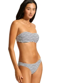 Sale Seafolly Bandeau Bikini Isla Palm