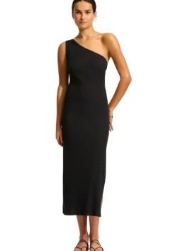 New Seafolly Jersey One Shoulder Dress