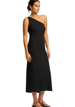 New Seafolly Jersey One Shoulder Dress