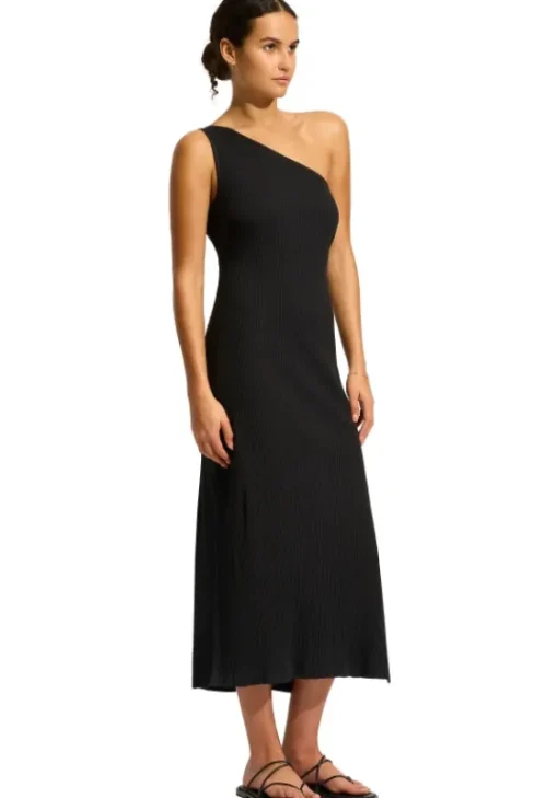 New Seafolly Jersey One Shoulder Dress