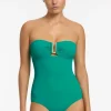 Sale JETS Swimwear Jetset Bandeau Swimsuit Mineral