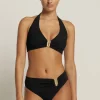 New JETS Swimwear Jetset DD Halter Bikini Black