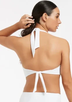 Best JETS Swimwear Jetset DD Halter Bikini White