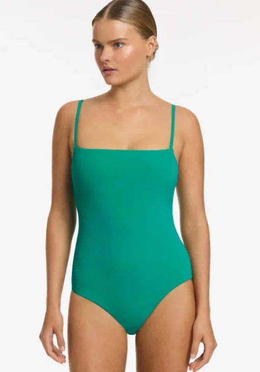 Best JETS Swimwear Jetset Tank Swimsuit Mineral