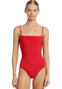 Sale JETS Swimwear Jetset Tank Swimsuit Rosso