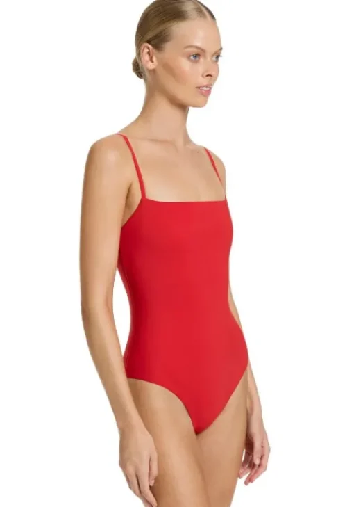 Sale JETS Swimwear Jetset Tank Swimsuit Rosso