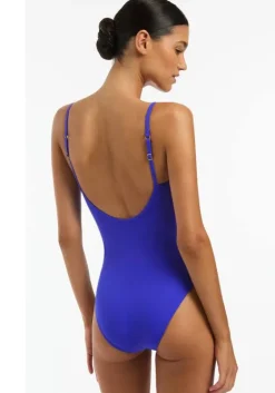 Clearance JETS Swimwear Jetset Tank Swimsuit Sapphire