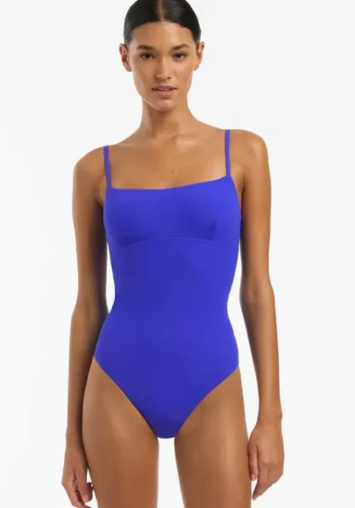 Clearance JETS Swimwear Jetset Tank Swimsuit Sapphire