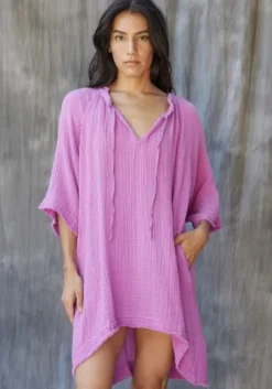 Hot 9Seed Joshua Tree Kaftan Wild Orchid