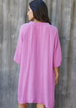 Hot 9Seed Joshua Tree Kaftan Wild Orchid
