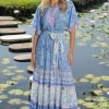 Clearance Miss June Kaira Dress Blue